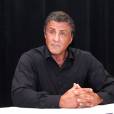 Sylvester Stallone en conférence de presse pour le film "Creed" à l'hôtel Ritz Carlton de Philadelphie le 6 novembre 2015.