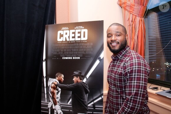 Ryan Coogler en conférence de presse pour le film "Creed" à l'hôtel Ritz Carlton de Philadelphie le 6 novembre 2015.