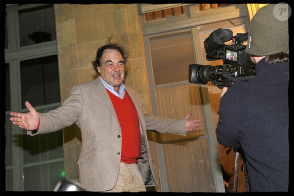 Oliver Stone - En marge de la COP 21, Sean Penn, fondateur de l'organisation humanitaire pour Haïti J/P Haitian Relief Organization (J/P HRO) reçu par Ségolène Royal au ministère de l'Ecologie, du développement durable et de l'énergie, à Paris, le 5 décembre 2015. © Alain Guizard / Bestimage