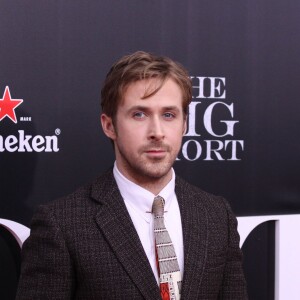 Ryan Gosling à la première de ‘The Big Short' au théâtre Ziegfeld à New York, le 23 novembre 2015