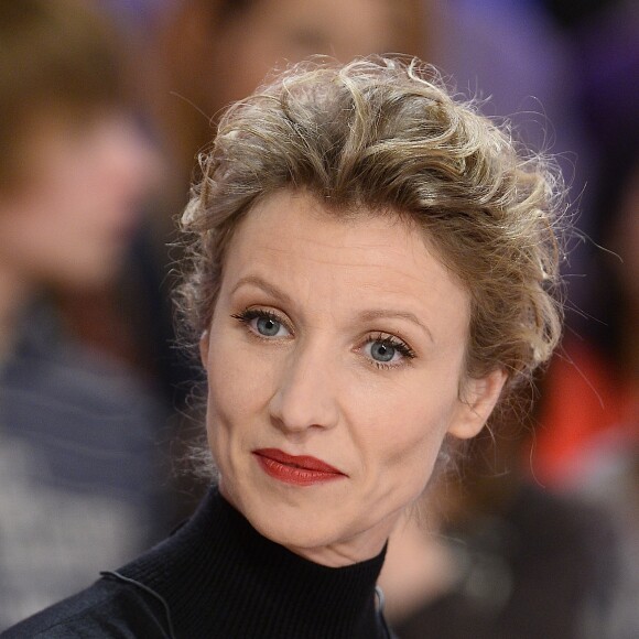 Alexandra Lamy - Enregistrement de l'émission "Vivement Dimanche" à Paris le 11 Fevrier 2015.