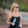 Exclusif - Goldie Hawn fait son jogging à Brentwood le 5 décembre 2015.