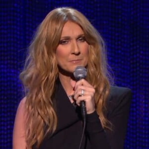 La chanteuse Céline Dion lors de la soirée Sinatra 100 : An All-Star Grammy. Le 6 décembre 2015