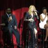 Céline Dion en concert au Caesars Palace à Las Vegas le dimanche 30 août 2015.