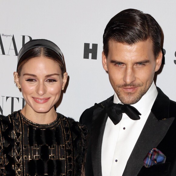 Olivia Palermo et son mari Johannes Huebl assistent au gala "An Evening Honoring Valentino" organisé par le Lincoln Center Corporate Fund, à l'Alice Tully Hall. New York, le 7 décembre 2015.