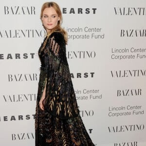 Diane Kruger assiste au gala "An Evening Honoring Valentino" organisé par le Lincoln Center Corporate Fund, à l'Alice Tully Hall. New York, le 7 décembre 2015.