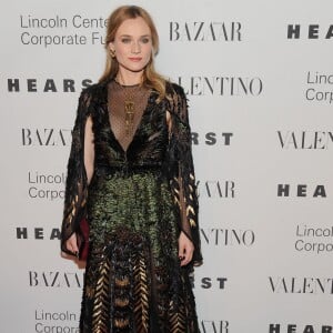 Diane Kruger assiste au gala "An Evening Honoring Valentino" organisé par le Lincoln Center Corporate Fund, à l'Alice Tully Hall. New York, le 7 décembre 2015.