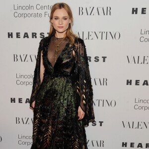 Diane Kruger assiste au gala "An Evening Honoring Valentino" organisé par le Lincoln Center Corporate Fund, à l'Alice Tully Hall. New York, le 7 décembre 2015.