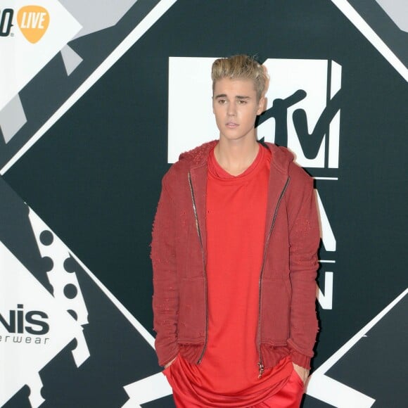 Justin Bieber à la soirée «MTV EMA's 2015» à Milan, le 25 octobre 2015 © CPA