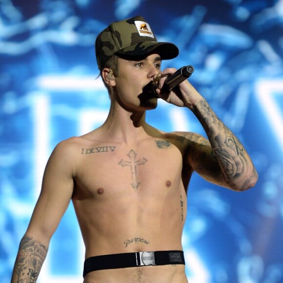 Justin Bieber lors du Capital FM Jingle Bell Ball à Londres, le 7 décembre 2015.