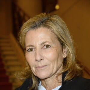 Claire Chazal - Concert caritatif "Hommage à Solenn" au bénéfice de la Maison de Solenn sous l'égide de la Fondation Hôpitaux de Paris - Hôpitaux de France au théâtre des Champs-Elysées à Paris, le 9 décembre 2015. Soirée présentée par PPDA et Alain Duault, sous le parrainage de B. Chirac, avec le concours de l'orchestre de la Garde Républicaine et du choeur de l'Armée française. 20 ans après la disparition de Solenn Poivre d'Arvor, qui inspirera la création de la première maison des adolescents "la Maison de Solenn", son père PPDA a organisé ce concert classique en son honneur avec la collaboration d'artistes prestigieux du monde musical. La recette de cette soirée sera entièrement reversée au profit de "la Maison de Solenn". Le concert sera retransmis le 14 décembre prochain à l'antenne de Radio Classique. © Guirec Coadic