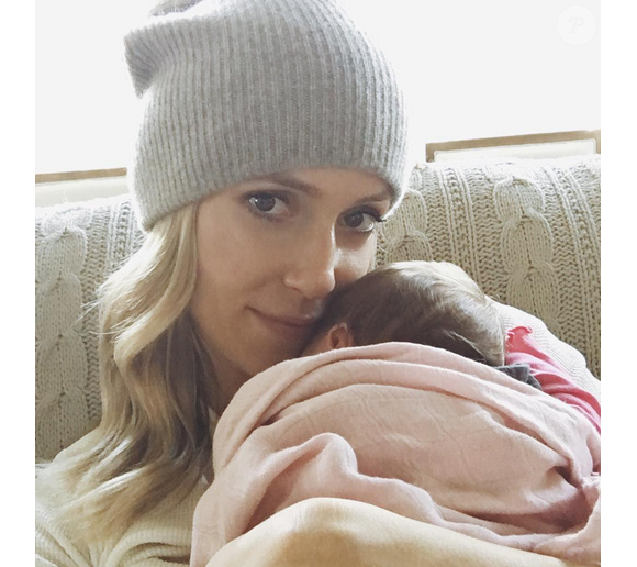 Kristin Cavallari et sa fille Saylor, née le 27 novembre 2015 / photo postée sur Instagram.