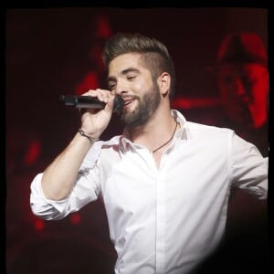 Exclusif - Kendji Girac en concert au Grand Rex à Paris, le 22 mai 2015.