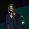 Exclusif - Virginie Guilhaume, lors de l'enregistrement de la soirée des 10 ans de Tout le monde chante contre le cancer au Zénith à Paris, le 1er décembre 2015 © Gorassini-Guizard