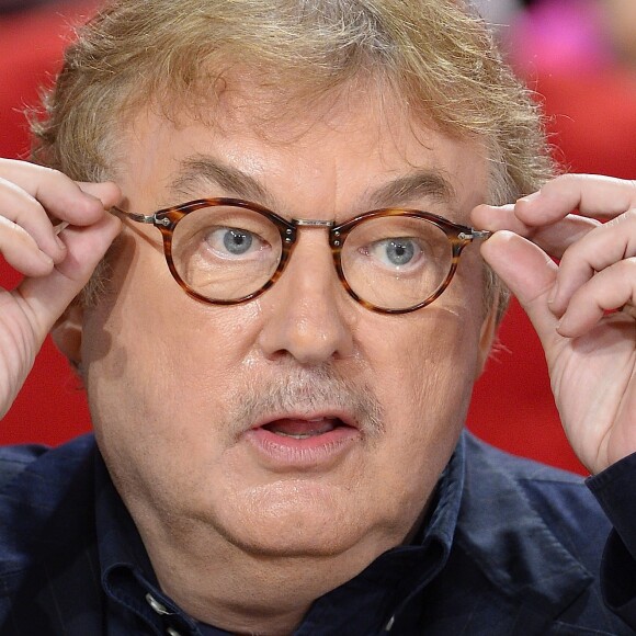 Dominique Besnehard - Enregistrement de l'émission "Vivement Dimanche" à Paris le 9 Décembre 2015