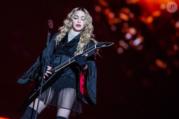 Concert de Madonna à l'AccorHotels Arena (Bercy) à Paris, le 9 décembre 2015.
