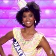 Miss Martinique - Les cinq finalistes défilent, lors de l'élection Miss France 2016 le samedi 19 décembre 2015 sur TF1
