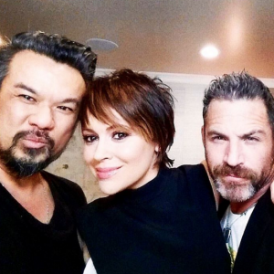 Alyssa Milano et son équipe glam