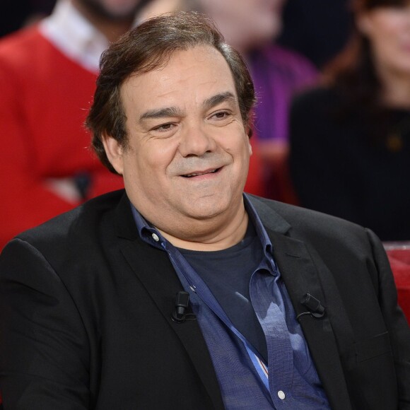 Didier Bourdon - Enregistrement de l'émission "Vivement Dimanche" à Paris le 9 Décembre 2015 et qui sera diffusée le 13 Décembre 2015.