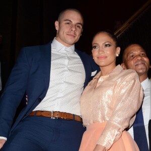 Casper Smart et Jennifer Lopez à la soirée " UN Foundation's " au restaurant Four Seasons à New York Le 25 Septembre 2015