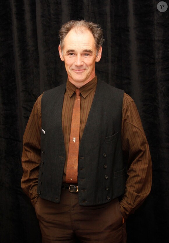 Mark Rylance - Conférence de presse avec les acteurs du film "Le Pont des espions" au Ritz Carlton à New York. Le 4 octobre 2015