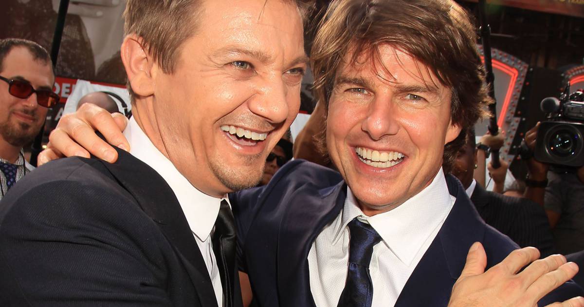 Tom Cruise et Jeremy Renner à la première de Mission Impossible: Rogue ...