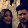 Alia et Ali ("Secret Story 9"), très proches à Milan pour le Nouvel An. Le 31 décembre 2015.
