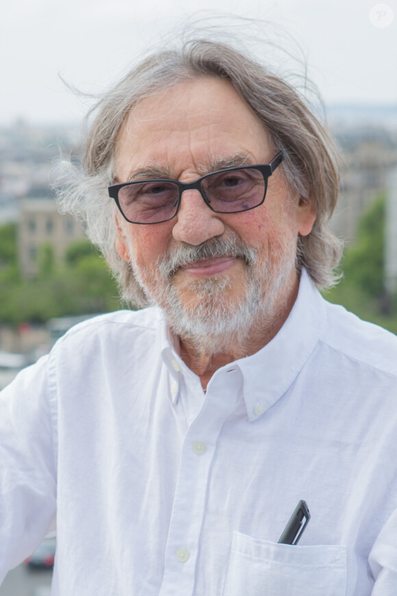 Exclusif - Vilmos Zsigmond sur la terrasse Publicis lors du 4ème Champs Elysées Film Festival à Paris le 14 juin 2015.