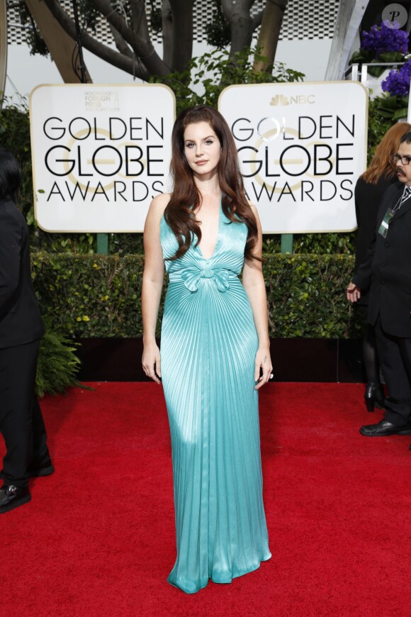 Lana Del Rey - La 72ème cérémonie annuelle des Golden Globe Awards à Beverly Hills, le 11 janvier 2015.