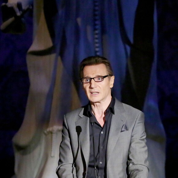 Liam Neeson lors des New York Film Critics Circle Awards au TAO Downtown à New York le 4 janvier 2015.