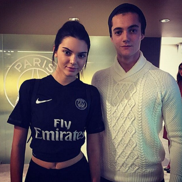 Louis Sarkozy : son selfie avec Kendall Jenner au Parc des Princes