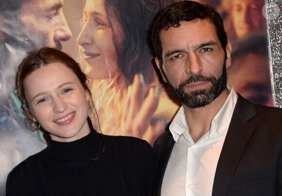 Christa Theret et Olivier Loustau (réalisateur) - Avant première du film "La fille du patron" coproduit par Julie Gayet au Gaumont Opéra à Paris le 5 janvier 2016.