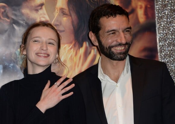 Christa Theret et Olivier Loustau (réalisateur) - Avant première du film "La fille du patron" coproduit par Julie Gayet au Gaumont Opéra à Paris le 5 janvier 2016.