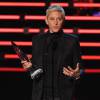 Ellen DeGeneres pendant la cérémonie des People's Choice Awards 2016.