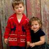 Milo et Elizabella, les enfants d'Alyssa Milano. Instagram, décembre 2015