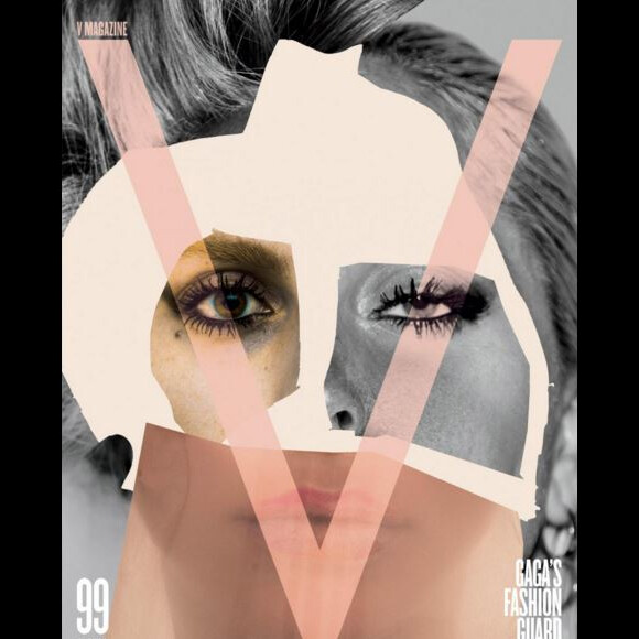 Lady Gaga, rédactrice en chef invitée de "V Magazine" pour un hommage à Alexander McQueen - printemps 2016. La chanteuse a choisi 16 couvertures différentes sur lesquelles ont retrouvent le regretté créateur britannique, ses muses Isabella Blow et Daphne Guinness, ainsi que Karl Lagerfeld, Hedi Slimane ou encore le mannequin Cierra Skye.