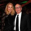 Jerry Hall et Rupert Murdoch à l'after-party des Golden Globes le 10 janvier 2016