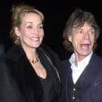 Mick Jagger et Jerry Hall en 2002