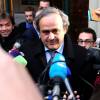 Michel Platini devant le Tribunal arbitral du sport (TAS) à Lausanne le 8 décembre 2015 © Raphael Dufour