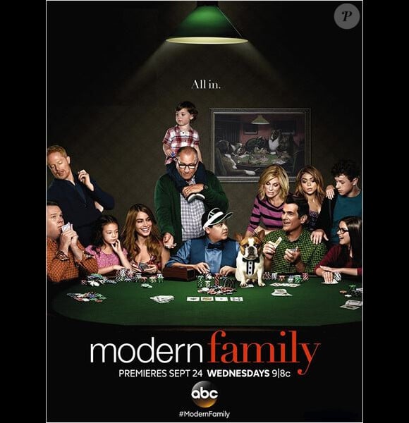 Affiche promo pour la 6e saison de Modern Family