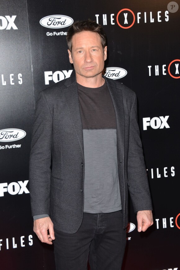 David Duchovny - Présentation de la nouvelle saison de X-Files, à Los Angeles le 12 janvier 2016