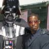 Ahmed Best lors de l'avant-première de Star Wars : L'Attaque des clones en 2002 à Los Angeles