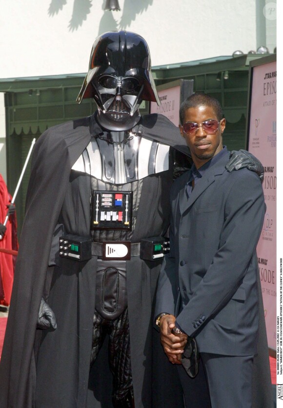 Ahmed Best lors de l'avant-première de Star Wars : L'Attaque des clones en 2002 à Los Angeles