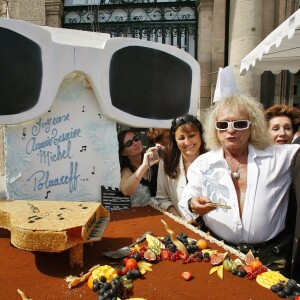 Michel Polnareff fête son 63e anniversaire à Marseille, le 3 juillet 2007