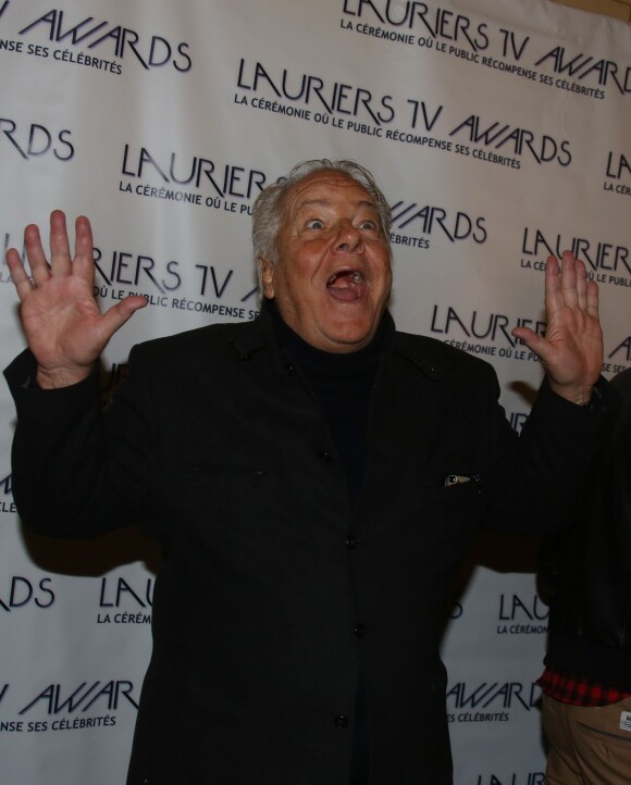 Massimo Gargia - Soirée des Lauriers TV Awards au Théâtre des Variétés à Paris, le 13 janvier 2016. © Denis Guigneboug/Bestimage