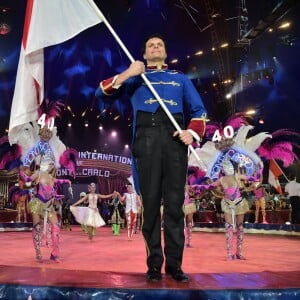 La Grande Parade - 40ème Festival International du Cirque de Monte-Carlo au chapiteau de Fontvieille à Monaco, le 14 janvier 2016. © Gaetan Luci/Pool Monaco/Bestimage  Gala evening of the 40th Monte-Carlo International Circus Festival, in Monaco, January 14, 2016.14/01/2016 - Monte-Carlo