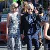Ellen DeGeneres et sa femme Portia de Rossi - Arrivées à la cérémonie des Teen Choice Awards 2015 à Los Angeles, le 16 août 2015.