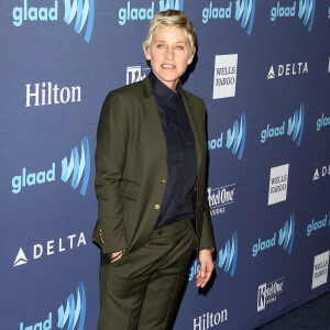 Ellen DeGeneres - People lors de la 26ème cérémonie des GLAAD Media Awards à Beverly Hills, le 21 mars 2015.