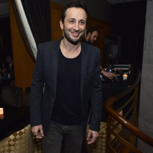 Michaël Cohen lors de la soirée AClub au restaurant L'Avenue, Paris, le 14 janvier 2016.