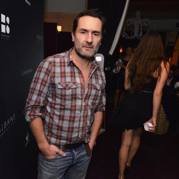 Gilles Lellouche lors de la soirée AClub au restaurant L'Avenue, Paris, le 14 janvier 2016.